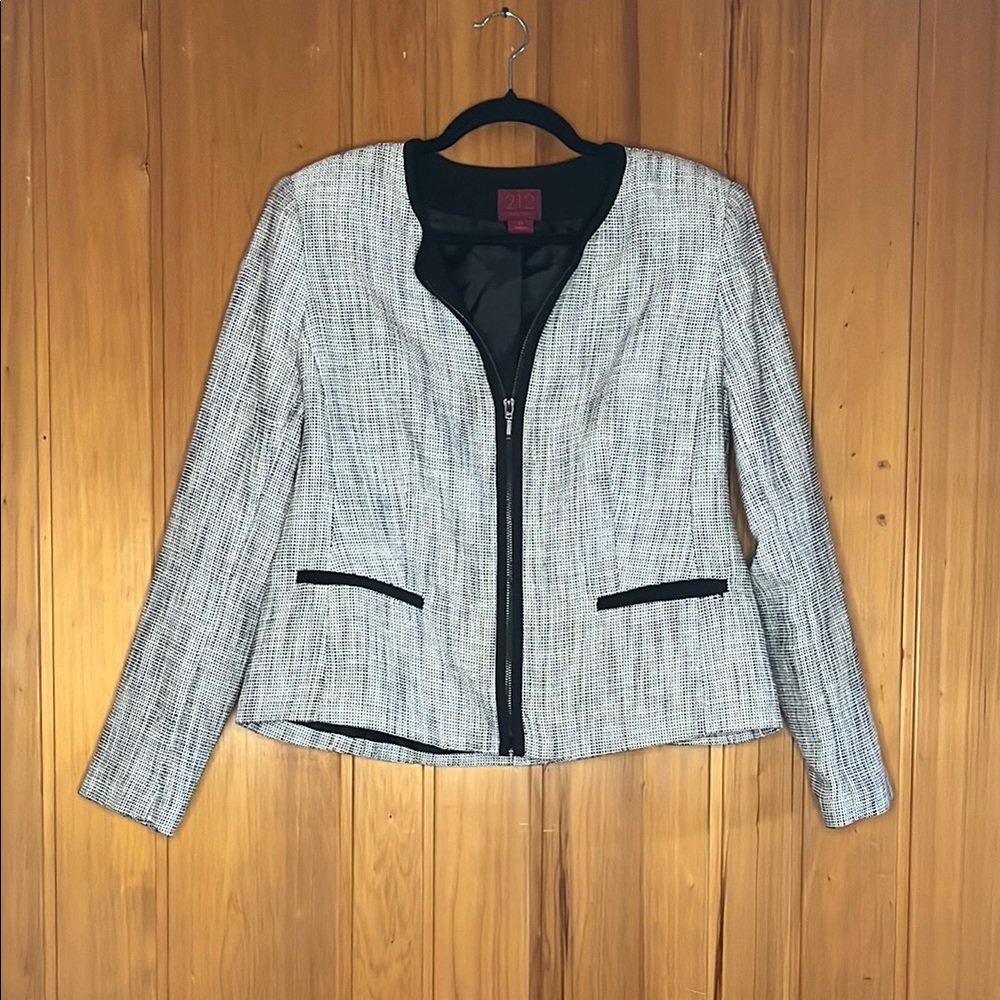 Elegant Gray Women's Jacket